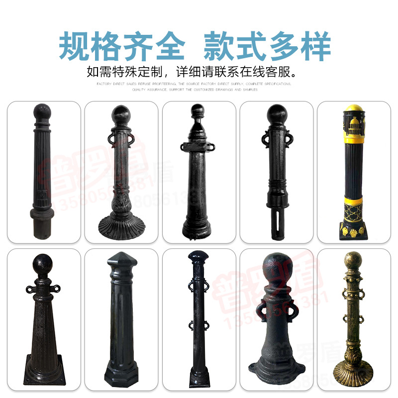 廣州球墨鑄鐵羅馬立柱河道景觀(guān)廣場(chǎng)防撞止車(chē)柱人行道路障工廠(chǎng)直發(fā)
